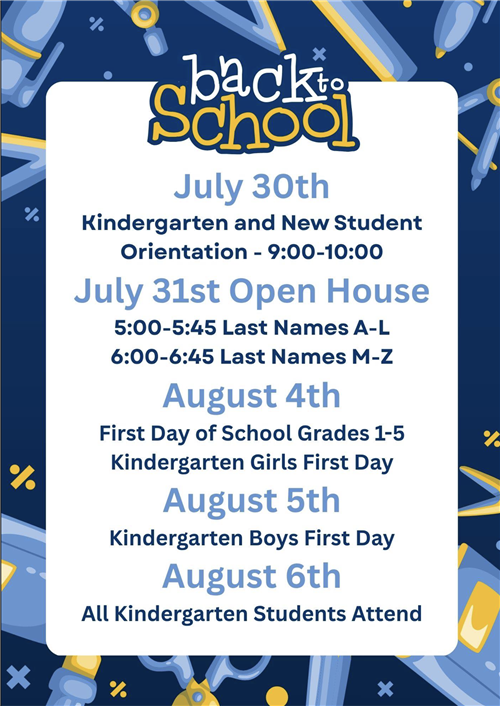  Important Dates